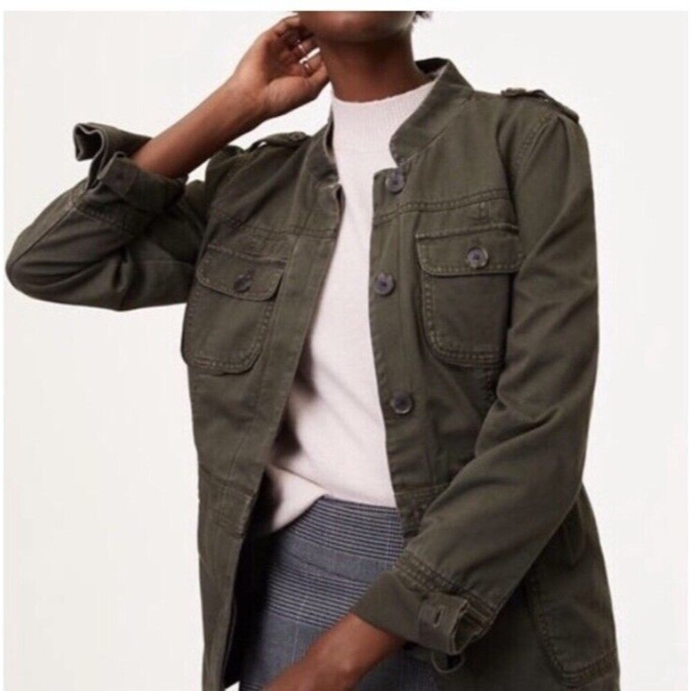 Loft Jacket Womens Xs Safari Outdoor Militay Utility Pockets